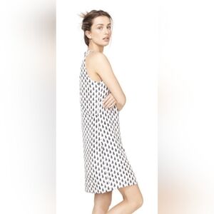 J Crew Silk Swoop Dress in Thistle Print, VGUC, Size 4